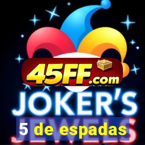 5 de espadas